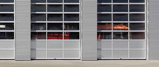 Commercial garage door installation in St. Louis