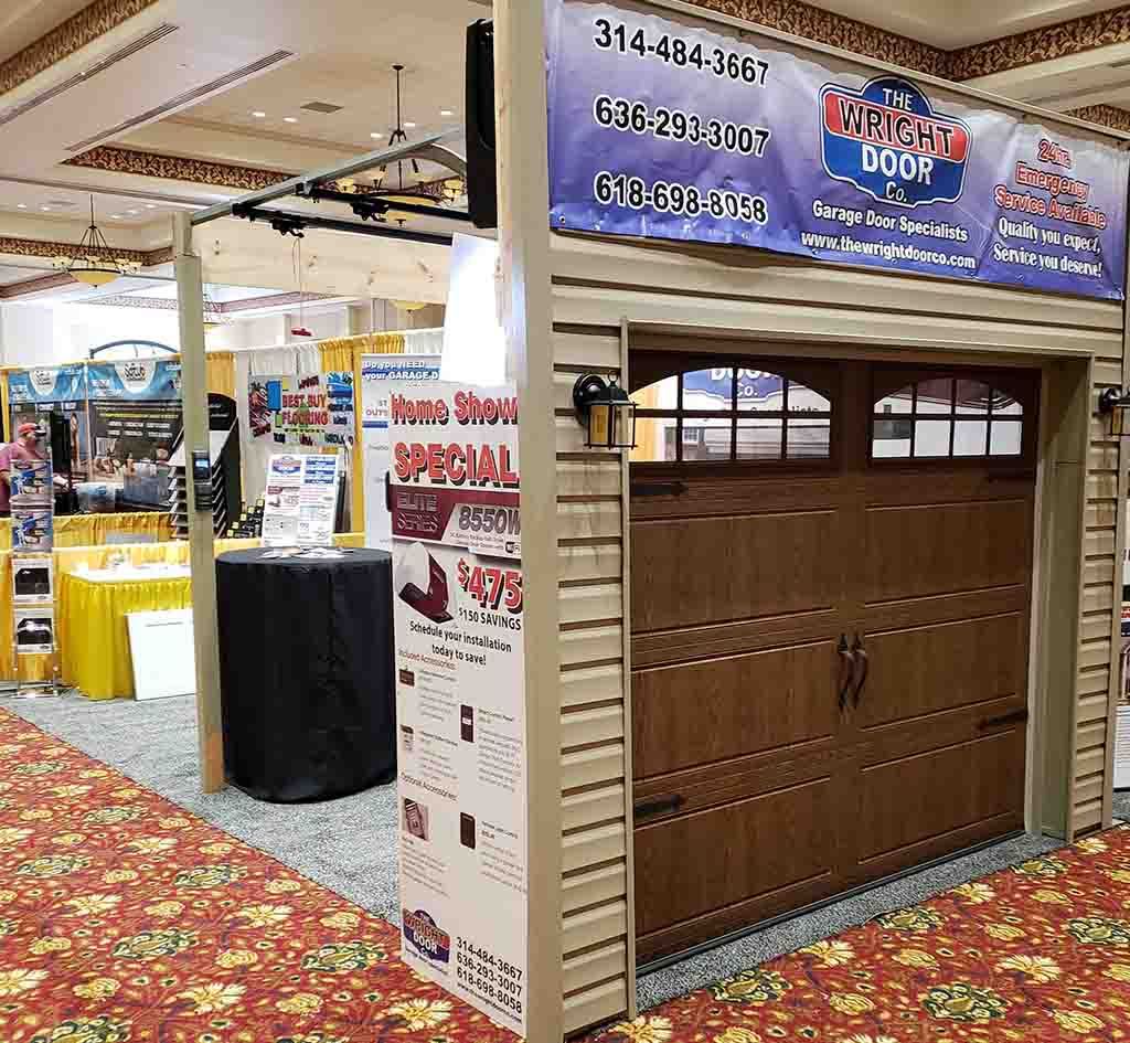 The Wright Door Co. home show booth